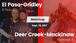 Matchup: El Paso-Gridley vs. Deer Creek-Mackinaw  2017