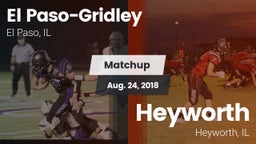 Matchup: El Paso-Gridley vs. Heyworth  2018