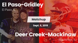 Matchup: El Paso-Gridley vs. Deer Creek-Mackinaw  2019