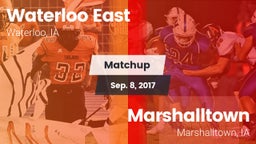 Matchup: Waterloo East High vs. Marshalltown  2017