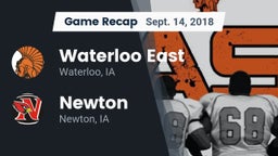 Recap: Waterloo East  vs. Newton   2018