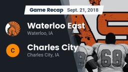 Recap: Waterloo East  vs. Charles City  2018