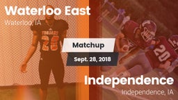 Matchup: Waterloo East High vs. Independence  2018