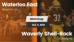 Matchup: Waterloo East High vs. Waverly Shell-Rock  2018