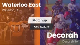 Matchup: Waterloo East High vs. Decorah  2018