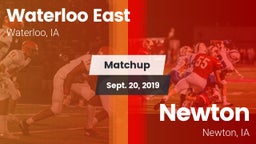 Matchup: Waterloo East High vs. Newton   2019