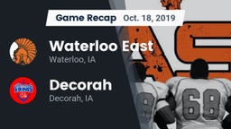 Recap: Waterloo East  vs. Decorah  2019