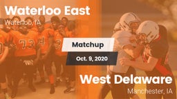 Matchup: Waterloo East High vs. West Delaware  2020