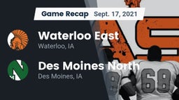 Recap: Waterloo East  vs. Des Moines North  2021