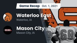 Recap: Waterloo East  vs. Mason City  2021