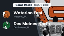 Recap: Waterloo East  vs. Des Moines North  2023