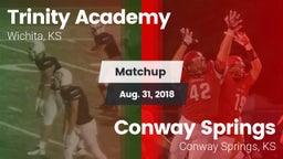 Matchup: Trinity Academy vs. Conway Springs  2018