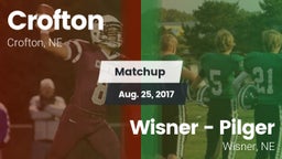 Matchup: Crofton  vs. Wisner - Pilger  2017