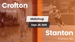 Matchup: Crofton  vs. Stanton  2018