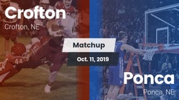 Matchup: Crofton  vs. Ponca  2019