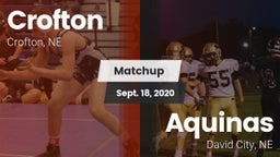 Matchup: Crofton  vs. Aquinas  2020
