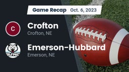 Recap: Crofton  vs. Emerson-Hubbard  2023
