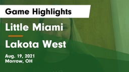 Little Miami  vs Lakota West  Game Highlights - Aug. 19, 2021