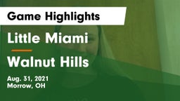 Little Miami  vs Walnut Hills  Game Highlights - Aug. 31, 2021