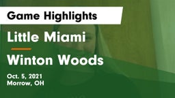 Little Miami  vs Winton Woods  Game Highlights - Oct. 5, 2021