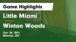 Little Miami  vs Winton Woods  Game Highlights - Oct. 20, 2021