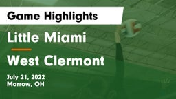 Little Miami  vs West Clermont  Game Highlights - July 21, 2022