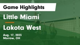 Little Miami  vs Lakota West  Game Highlights - Aug. 17, 2023
