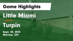 Little Miami  vs Turpin  Game Highlights - Sept. 28, 2023