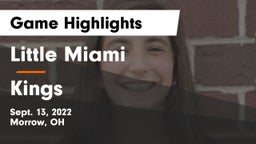 Little Miami  vs Kings  Game Highlights - Sept. 13, 2022