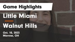 Little Miami  vs Walnut Hills  Game Highlights - Oct. 10, 2023