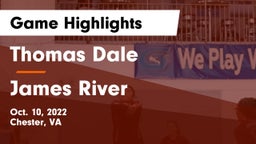 Thomas Dale  vs James River Game Highlights - Oct. 10, 2022