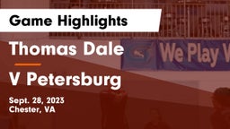 Thomas Dale  vs V Petersburg Game Highlights - Sept. 28, 2023