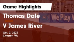 Thomas Dale  vs V James River Game Highlights - Oct. 2, 2023