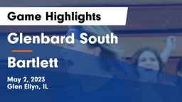 Glenbard South  vs Bartlett  Game Highlights - May 2, 2023
