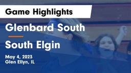 Glenbard South  vs South Elgin  Game Highlights - May 4, 2023
