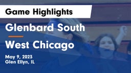 Glenbard South  vs West Chicago  Game Highlights - May 9, 2023