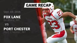 Recap: Fox Lane  vs. Port Chester  2016