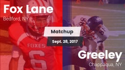 Matchup: Fox Lane  vs. Greeley  2017