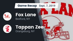 Recap: Fox Lane  vs. Tappan Zee  2019