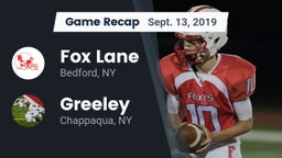 Recap: Fox Lane  vs. Greeley  2019