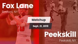 Matchup: Fox Lane  vs. Peekskill  2019