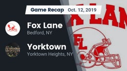 Recap: Fox Lane  vs. Yorktown  2019
