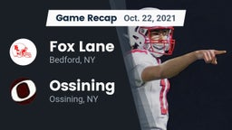Recap: Fox Lane  vs. Ossining  2021