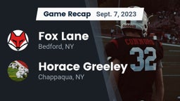 Recap: Fox Lane  vs. Horace Greeley  2023