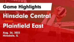 Hinsdale Central  vs Plainfield East  Game Highlights - Aug. 26, 2022