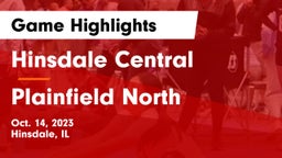 Hinsdale Central  vs Plainfield North  Game Highlights - Oct. 14, 2023
