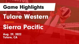 Tulare Western  vs Sierra Pacific  Game Highlights - Aug. 29, 2022