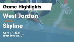 West Jordan  vs Skyline  Game Highlights - April 17, 2024