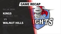Recap: Kings  vs. Walnut Hills  2016