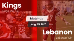 Matchup: Kings  vs. Lebanon   2017